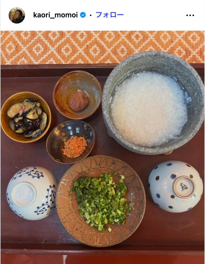 桃井かおりInstagramより