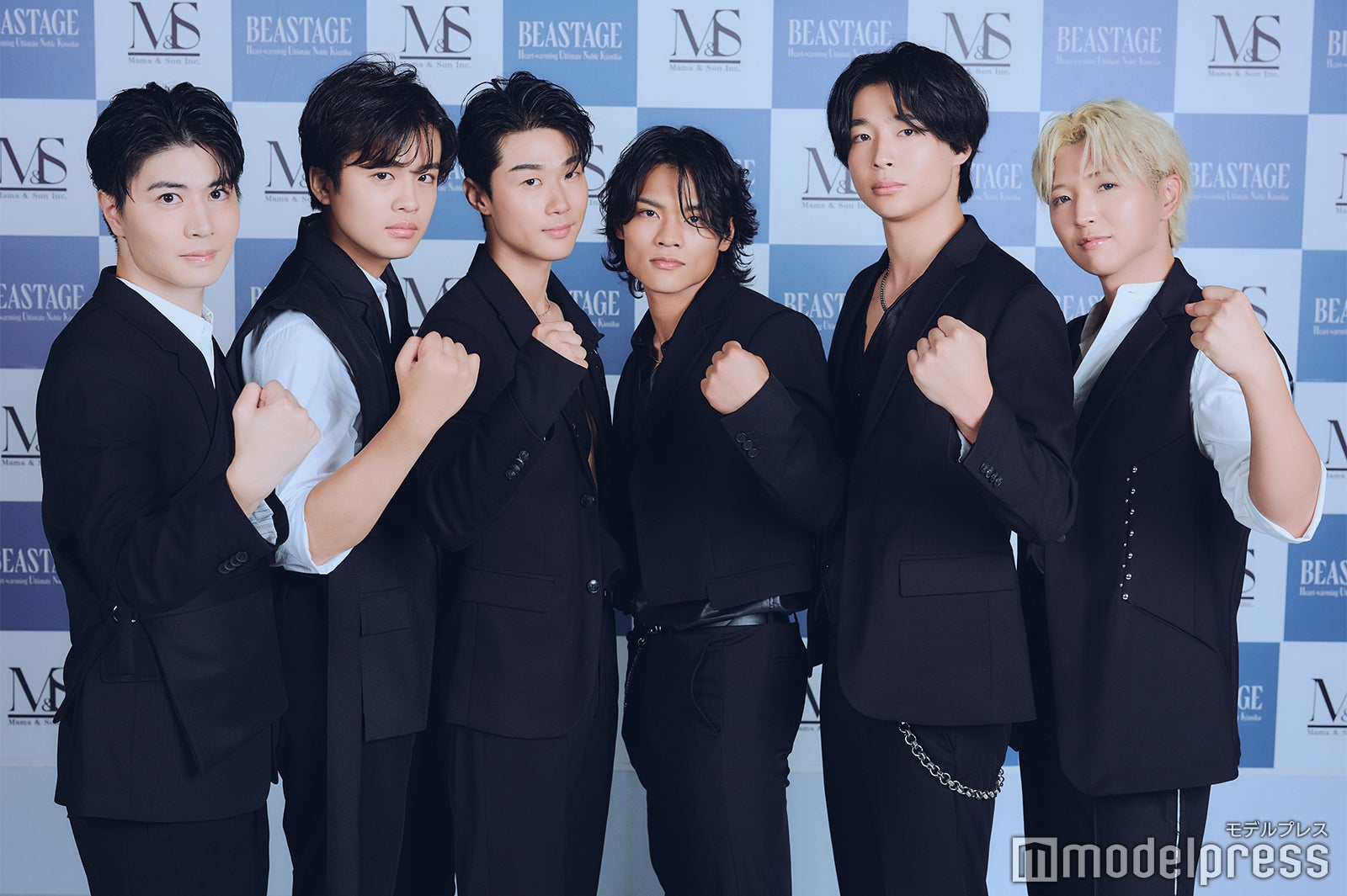 └BHNX┘／高野慧、羽田野孝介、杉浦豪、和田光平、リューク、高橋憲太（C）モデルプレス