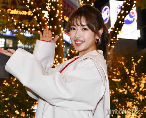 くみっきー、渋谷イルミネーション点灯に感激「大切な人と…」