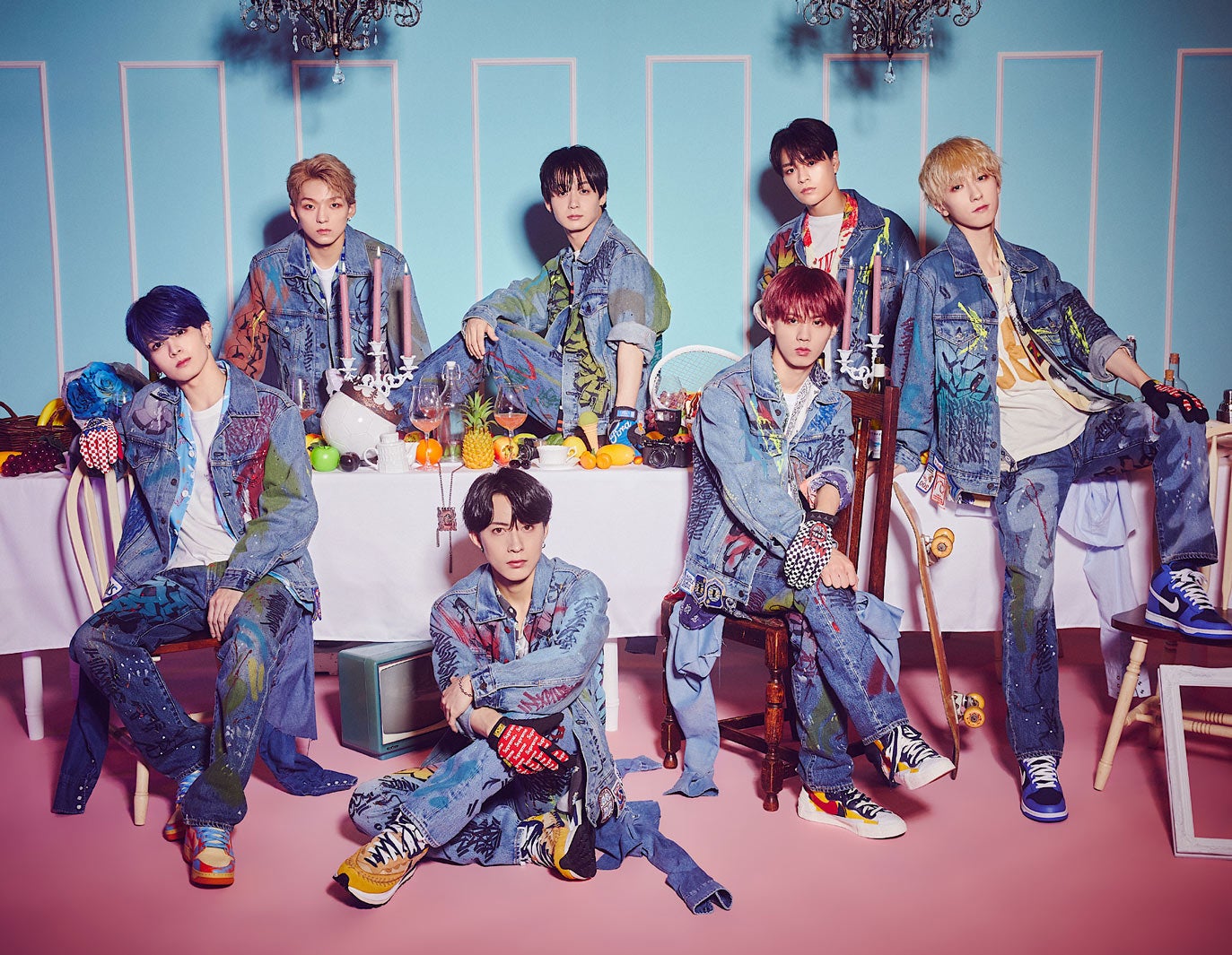 OCTPATH、デニムセットアップ姿披露　3rdシングル「Like」ジャケ写＆新アー写解禁