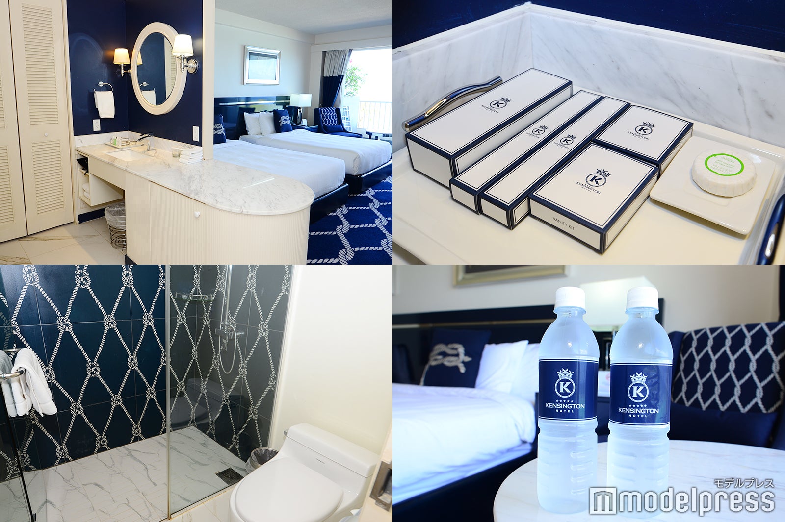 毎日補填されるミニバーのミネラルウォーター、お酒やスナック類は無料（C）モデルプレス