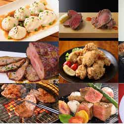肉料理ラインナップ/画像提供:AATJ