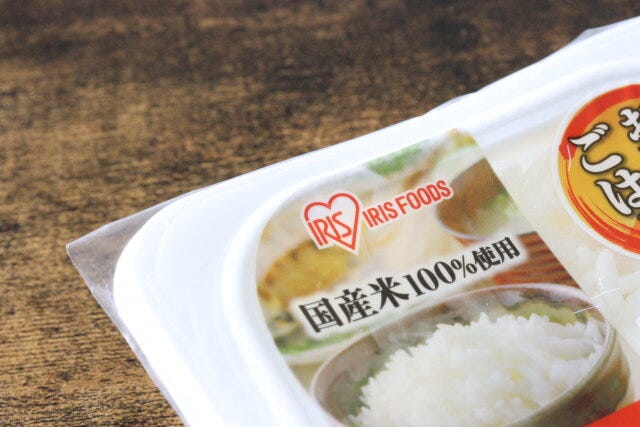 ダイソー　パックご飯　国産