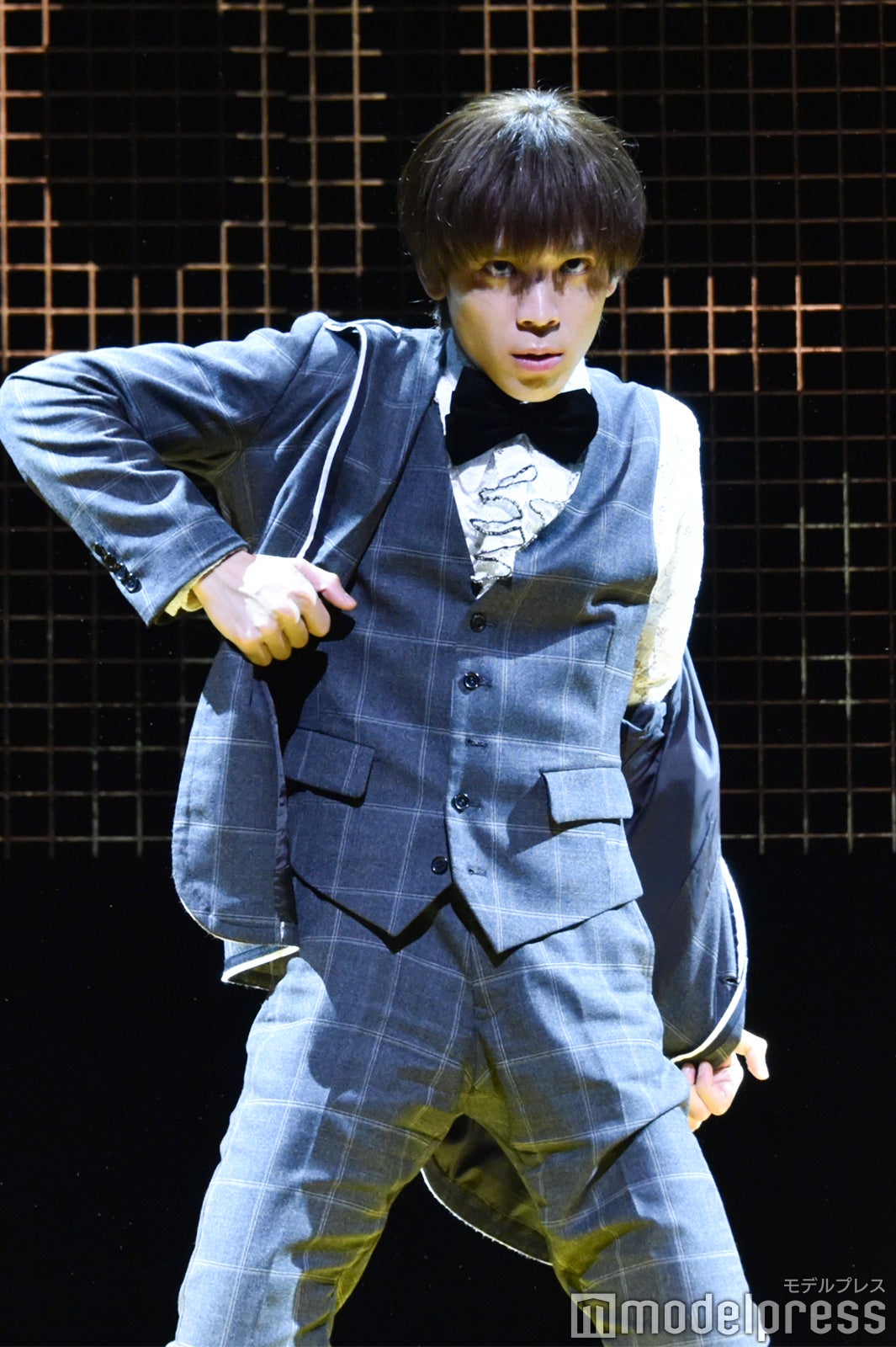 緊迫感ある表情の松島聡／「ハロルドとモード」ゲネプロ取材会（C）モデルプレス