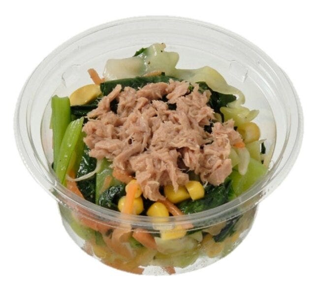 セブンイレブン 足立区の給食メニュー セブンイレブンの6品目のこまツナサラダ