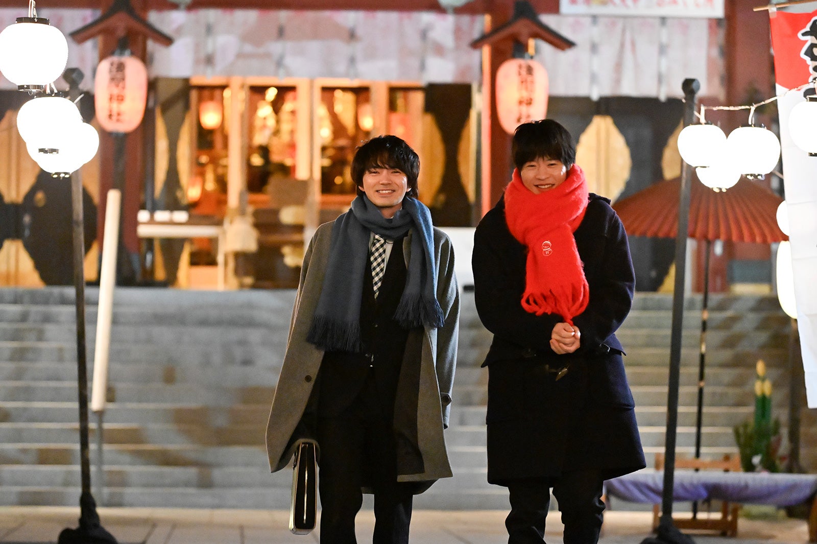 林遣都、田中圭（C）テレビ朝日