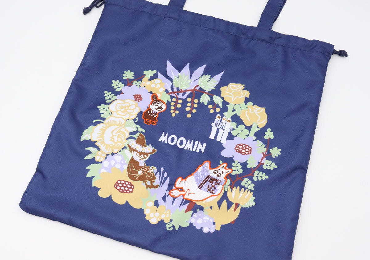 ムーミン巾着トート 大人のおしゃれ手帖ムーミン巾着トート