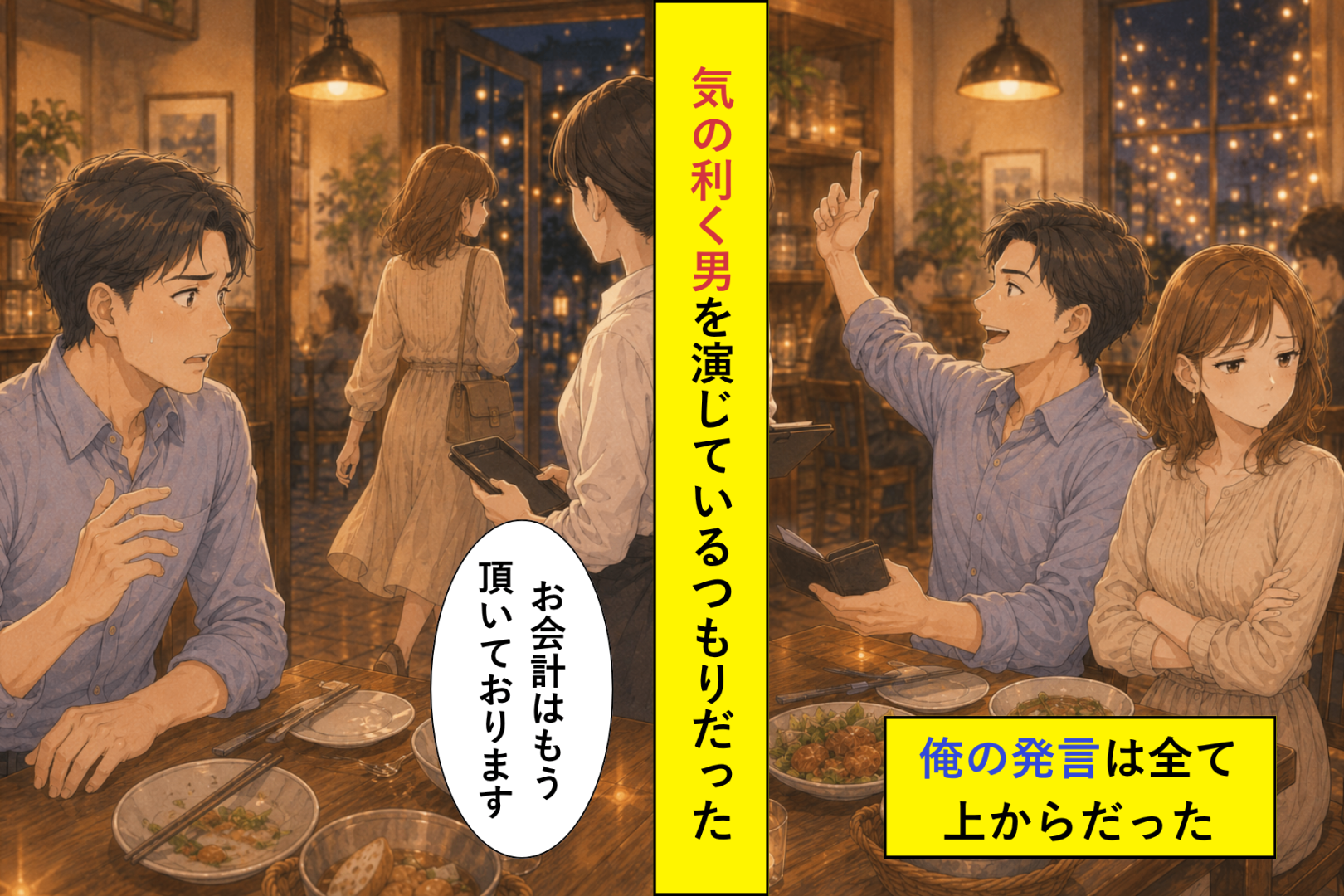 会計を申し出た俺に、店員が告げた「お会計はもう頂いております」