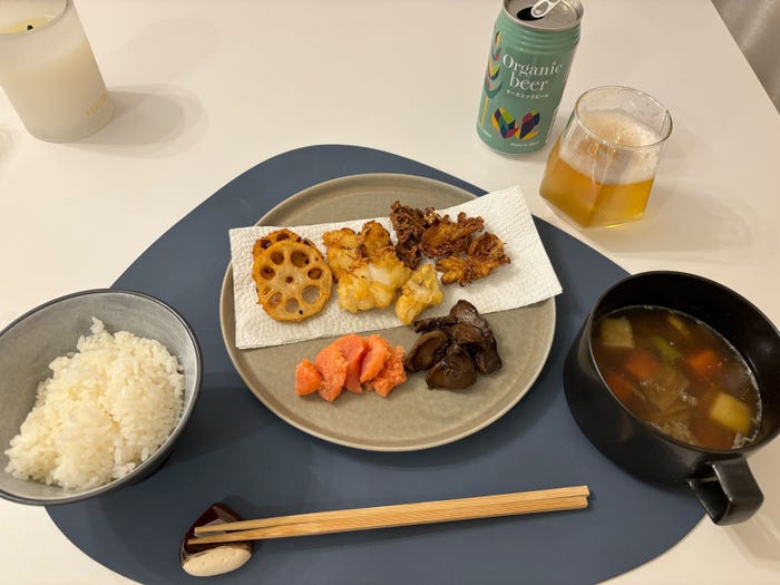 みゆうの手作り料理(提供写真)