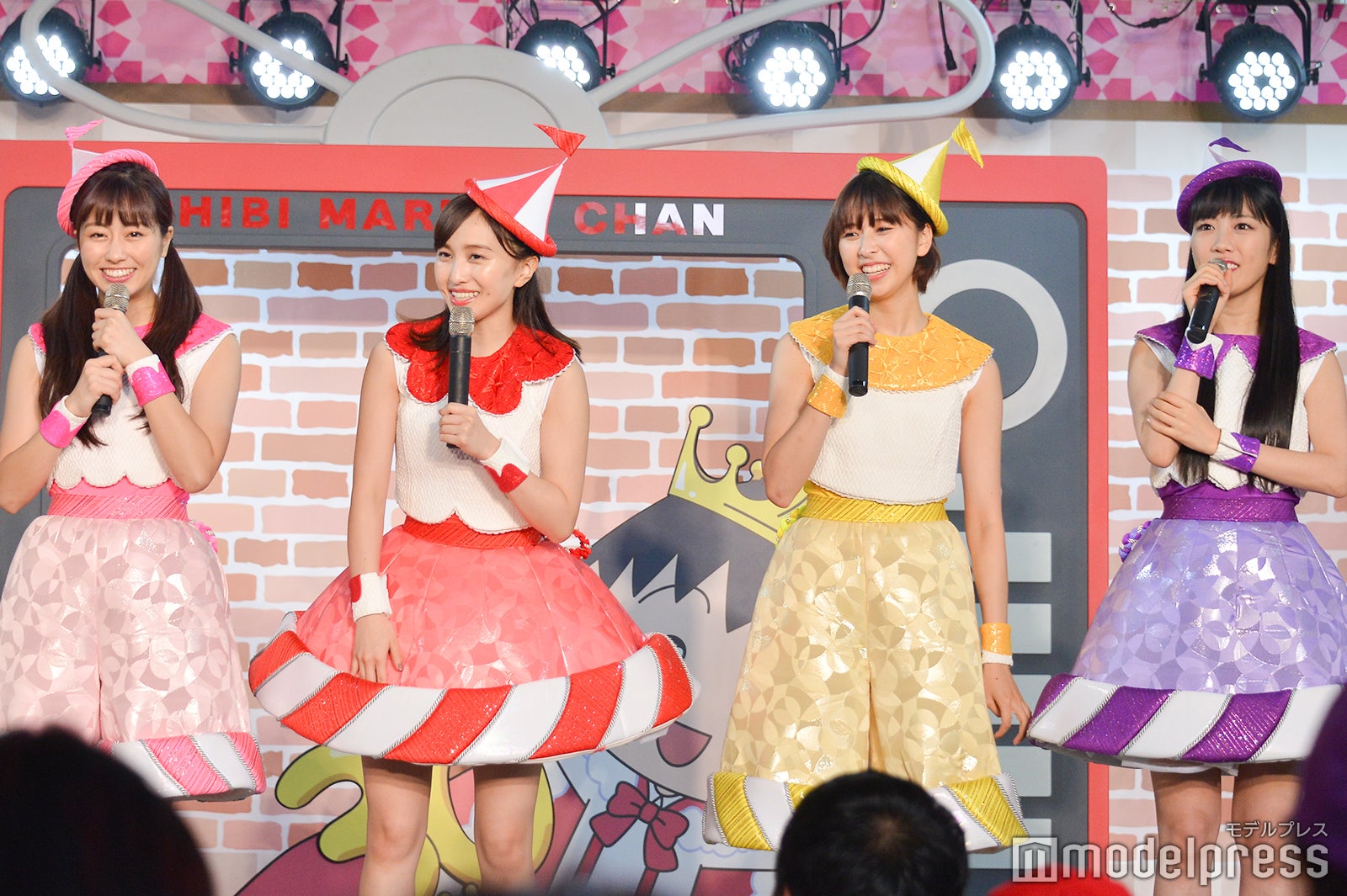 佐々木彩夏、百田夏菜子、玉井詩織、高城れに （C）モデルプレス