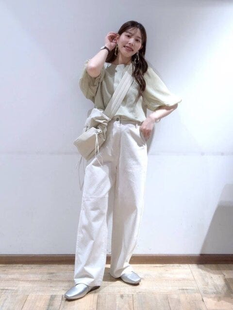 グローバルワーク　ボトムス　パンツコーデ　低身長