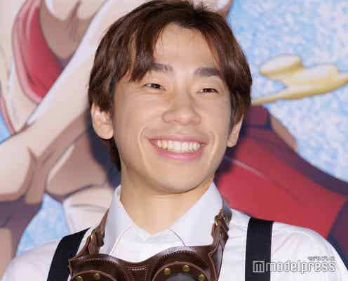 織田信成、妻&4人の子供と“手繋ぎジャンプ”「お子さん背高い」「素敵な家族」の声