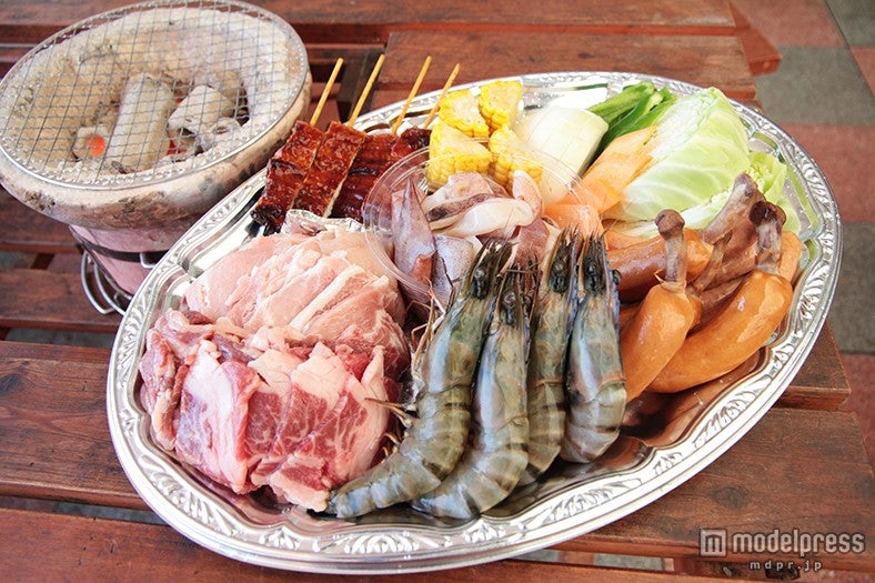 バーベキューレストラン「海のバーベキュー 焼屋」の食事メニュー／画像提供：横浜八景島