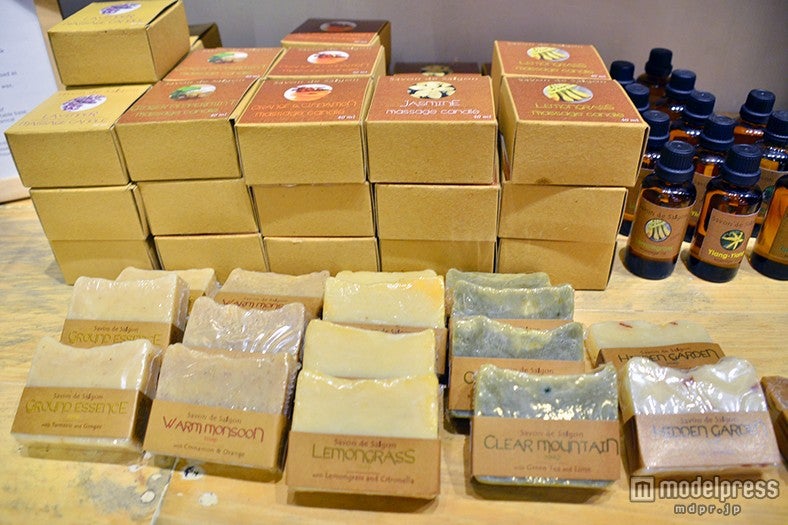 ベトナム産素材で作られた石けん