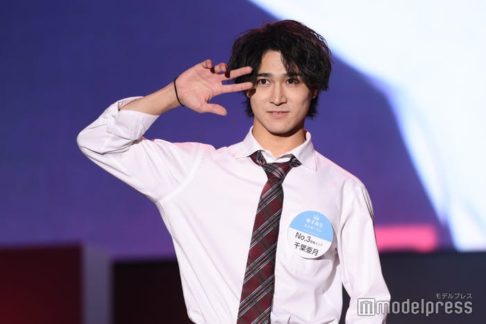 「男子高生ミスターコン2021」準グランプリ・千葉亜月くん(C)モデルプレス