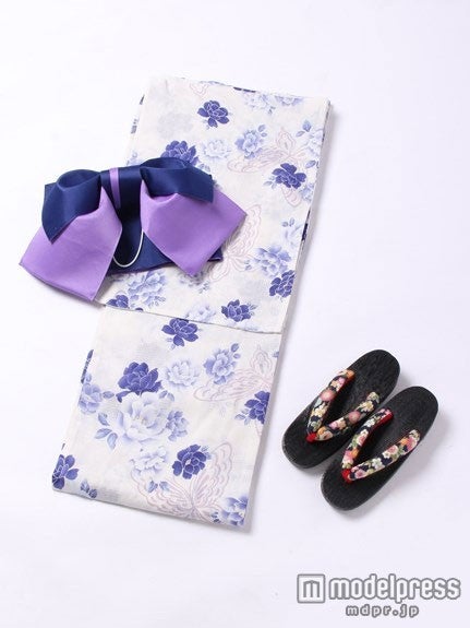 チョウ／浴衣4点SET「INGNI」8,748円（税込）