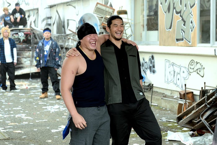 一ノ瀬ワタル、鈴木貴之(C)2019「HiGH&LOW THE WORST」製作委員会 原作:高橋ヒロシ(※「高」は正式には「はしごだか」)(秋田書店) HI-AX
