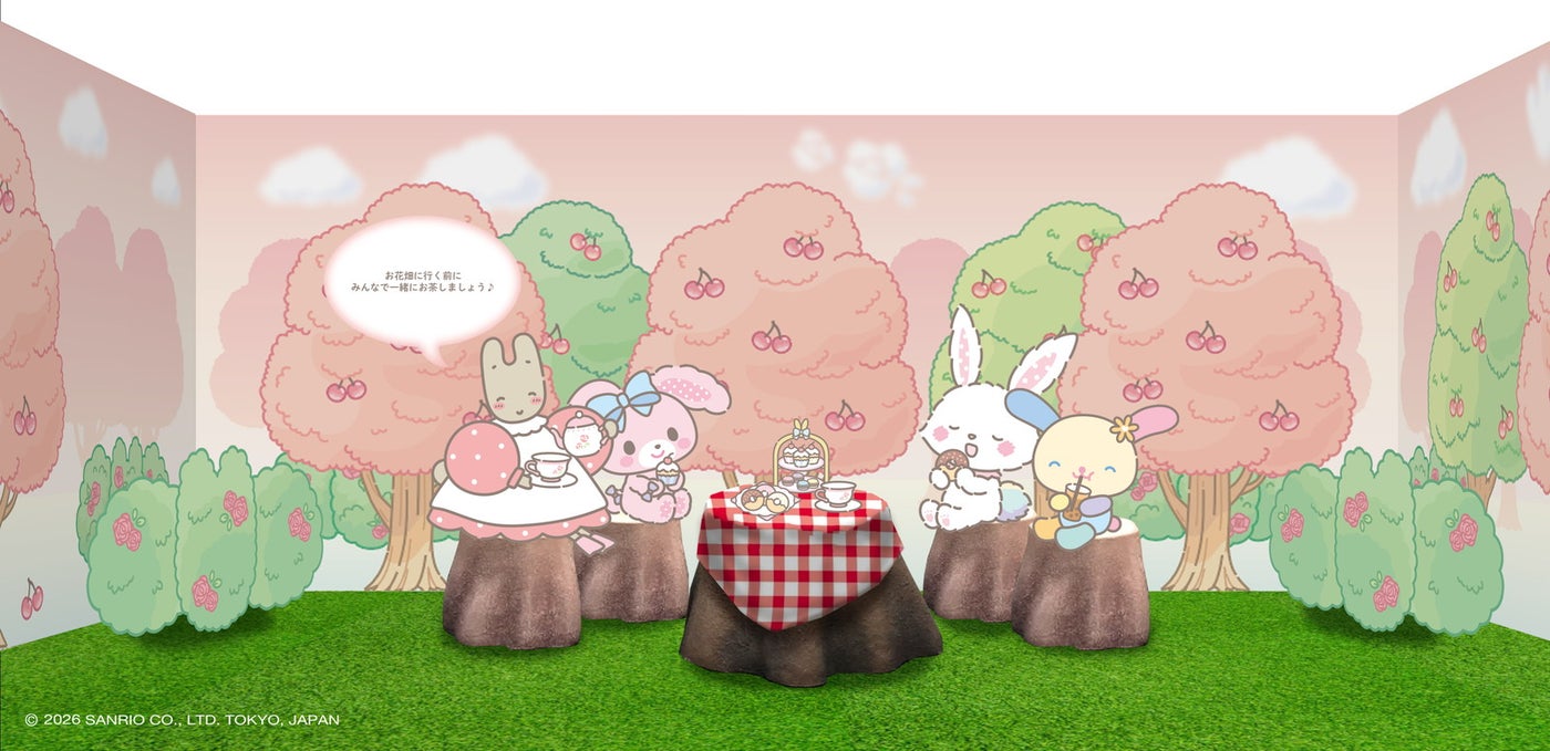 チアリステイルズと一緒にいっぽ展（C）2026 SANRIO CO.,LTD. 著作 株式会社サンリオ