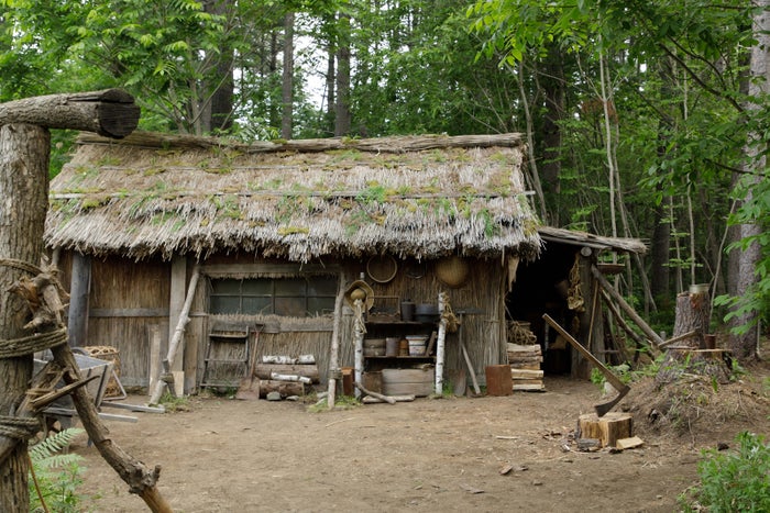 『なつぞら』青年画家・山田天陽の家(C)NHK