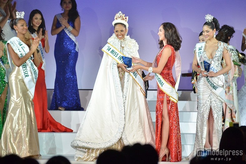 「2014ミス・インターナショナル」受賞の様子