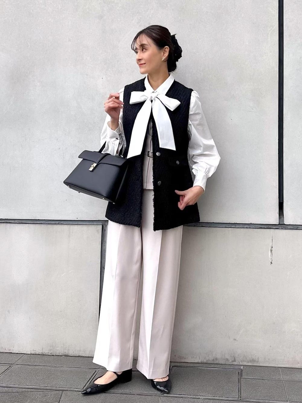 リボンに結んだボウタイ部分が華やかさをプラス　出典：WEAR