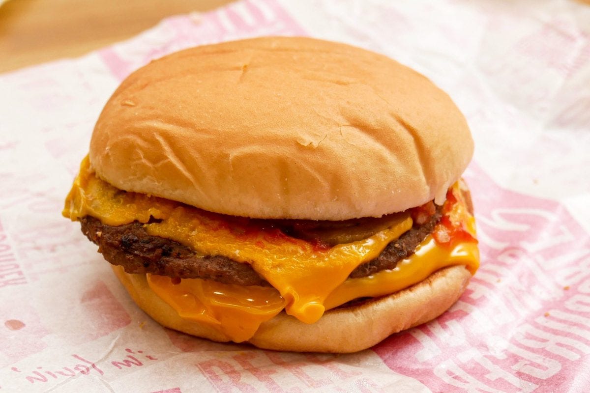 ダブルチーズバーガー