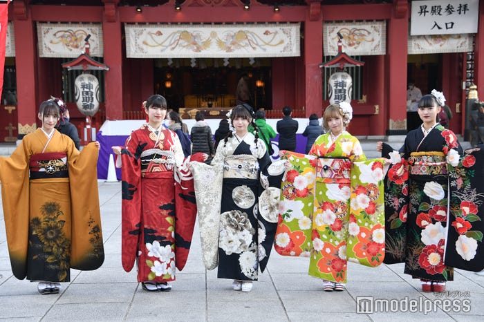 (左から)平田侑希、吉田華恋、山田杏華、平野ひかる、歌田初夏 (C)モデルプレス