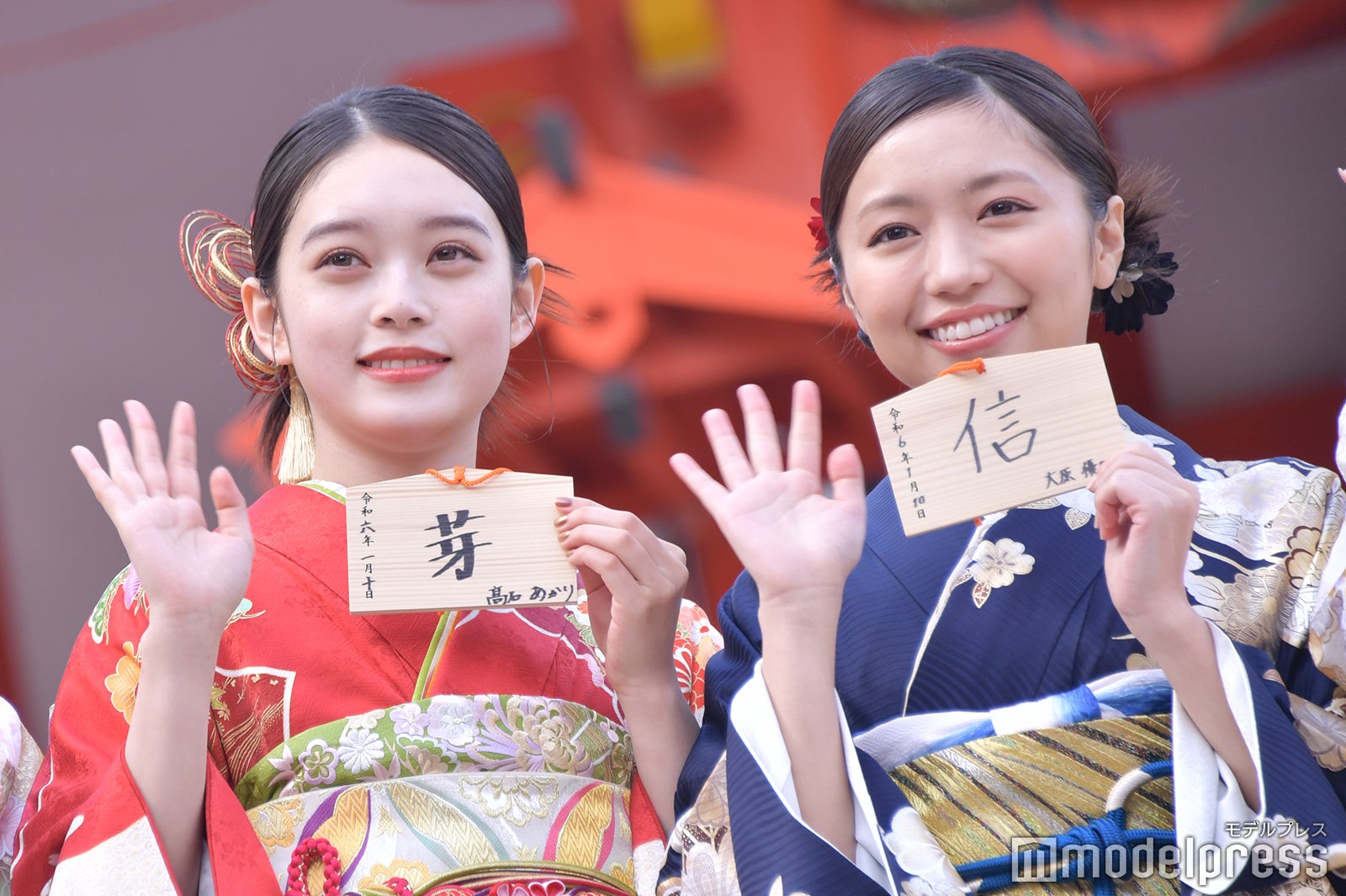 高石あかり、大原優乃（C）モデルプレス