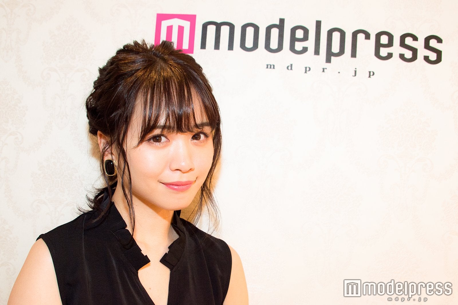 菅本裕子／「モデルプレス」フォトスペースにて（C）モデルプレス