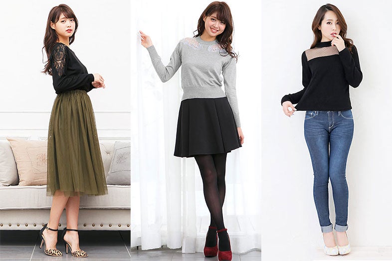 可愛げ「透けニット」なら秋冬おしゃれもキュートにキマる！