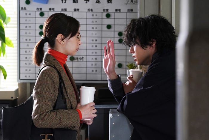 北川景子、山田裕貴 「女神の教室~リーガル青春白書~」第1話より(C)フジテレビ
