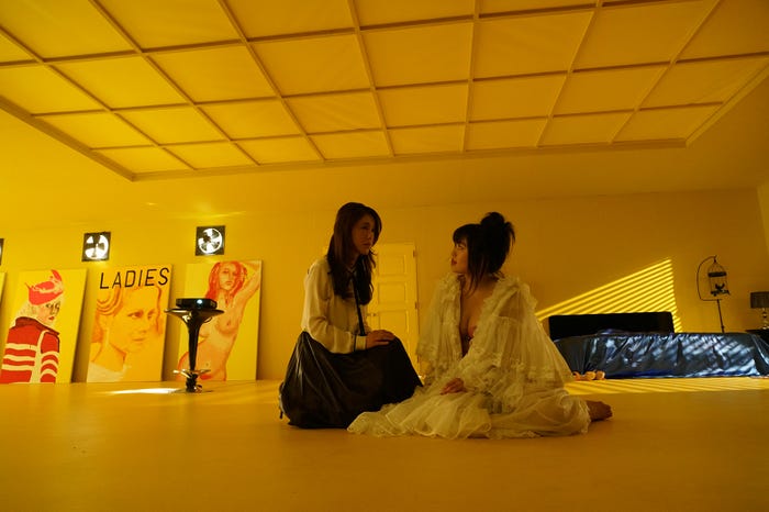 筒井真理子、冨手麻妙「ANTIPORNO」(2017年1月28日公開)/(C)2016 日活