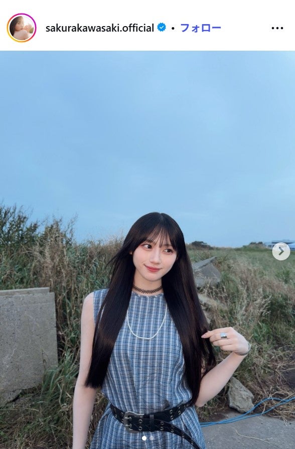 川崎桜Instagramより