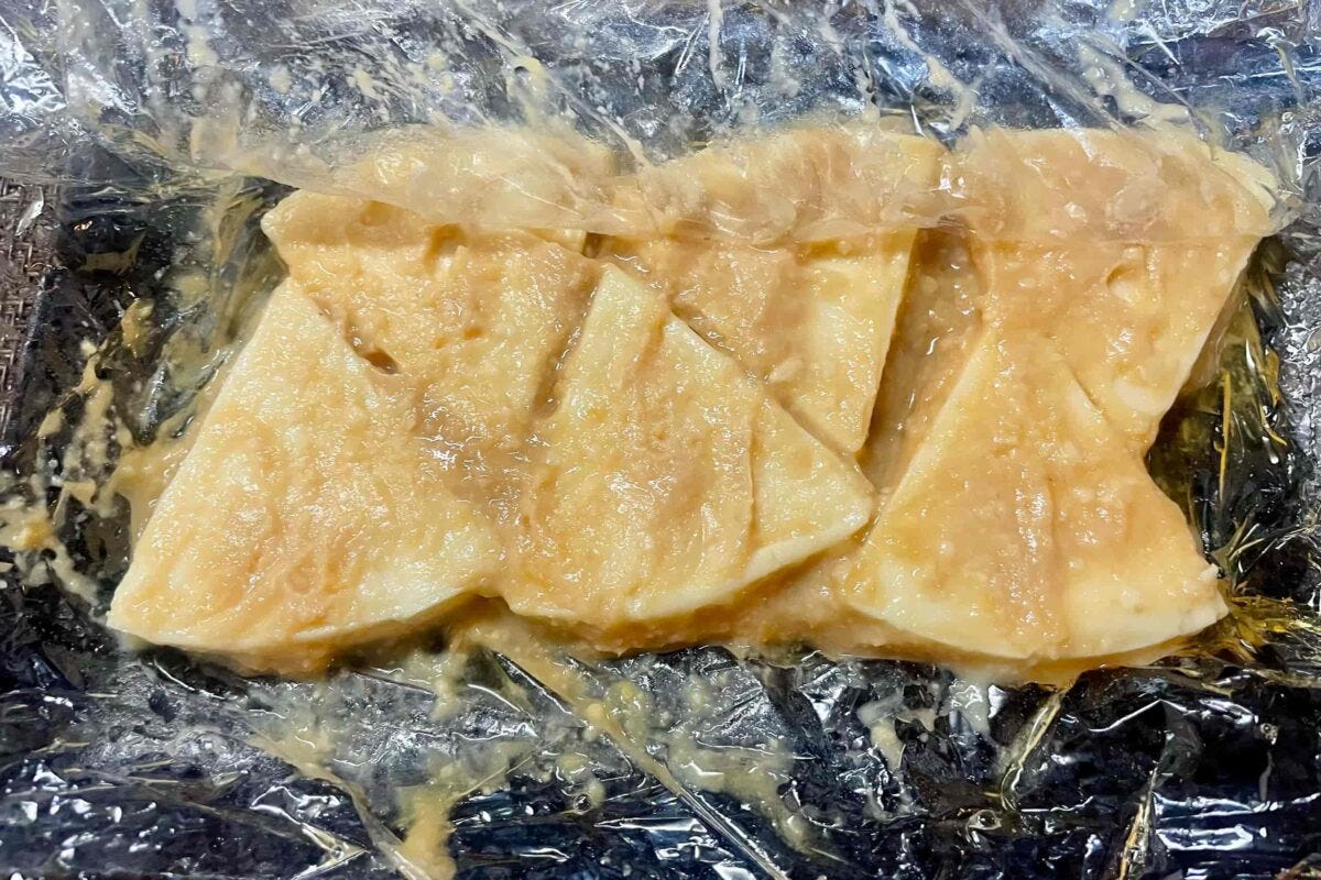 チーズの西京焼き