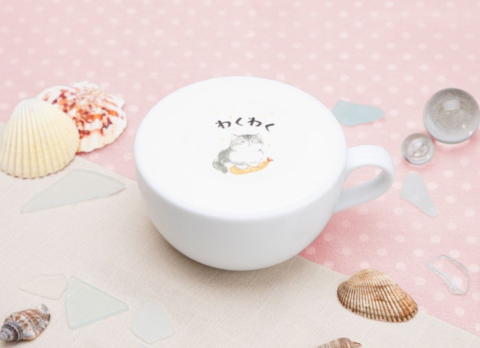 にゃんこミルクティー税込880円(C)mofusand