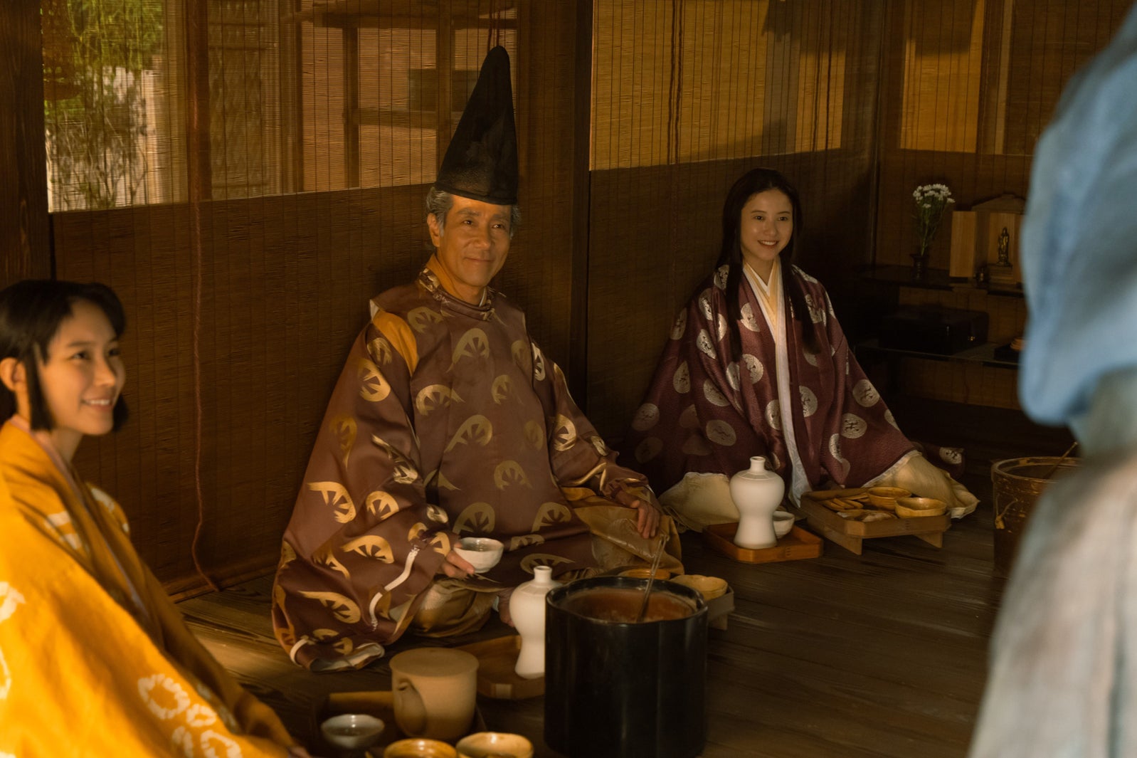 南沙良、岸谷五朗、吉高由里子「光る君へ」第43話（C）NHK