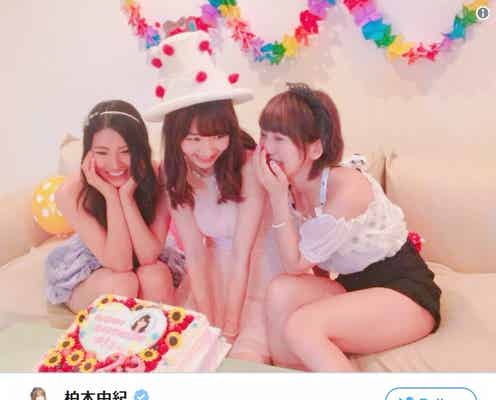 柏木由紀、フレンチ・キス7周年を報告 3ショット公開で「再結成してくれ!」と熱望の声続々
