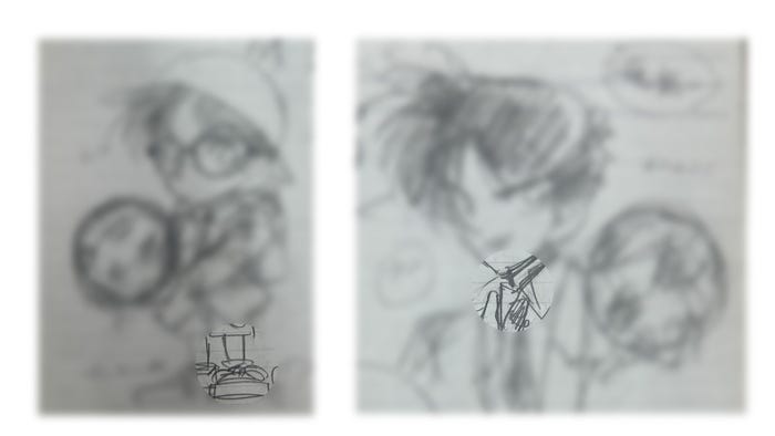 「名探偵コナン」未公開設定資料(一部)(C)青山剛昌/小学館