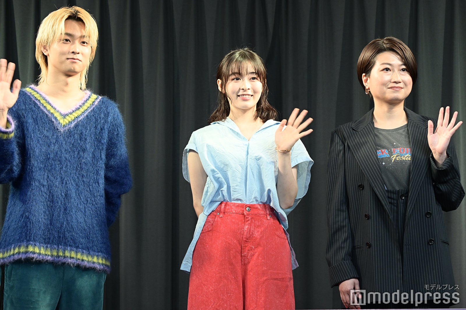奥平大兼、森七菜、池田千尋監督（C）モデルプレス