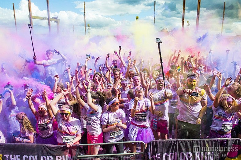 カラーランの様子／photo：Getty Images