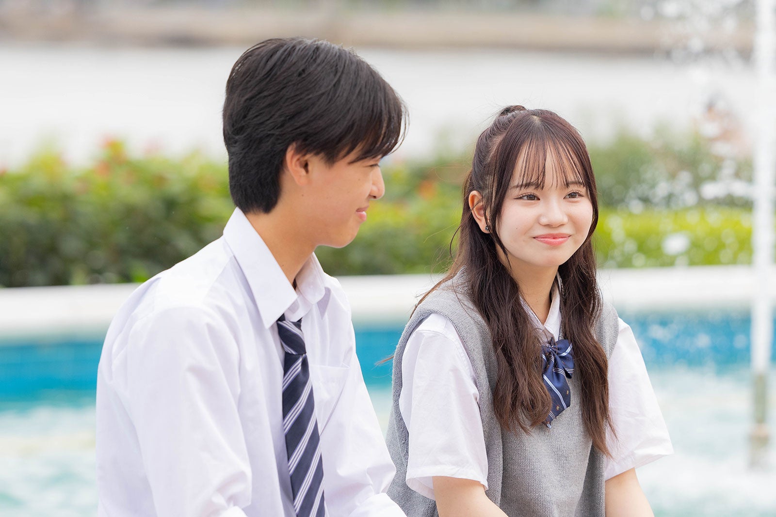 りょうすけ、めい「今日、好きになりました。ハロン編」（C）AbemaTV, Inc.