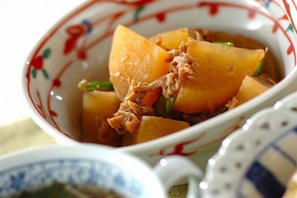 簡単副菜!こくウマ大根とツナの煮物