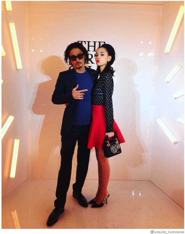 窪塚洋介、水原希子＆ベラ・ハディッドと2ショット「オーラがすごい」と反響