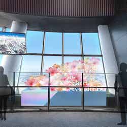 主なフォトスポット/空に溶ける(C)TOKYO-SKYTREE
