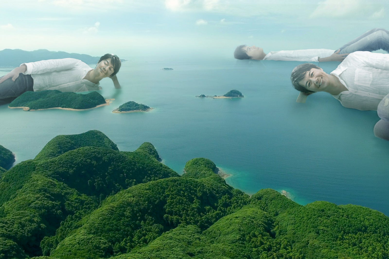 対馬・浅茅湾／画像提供：長崎県