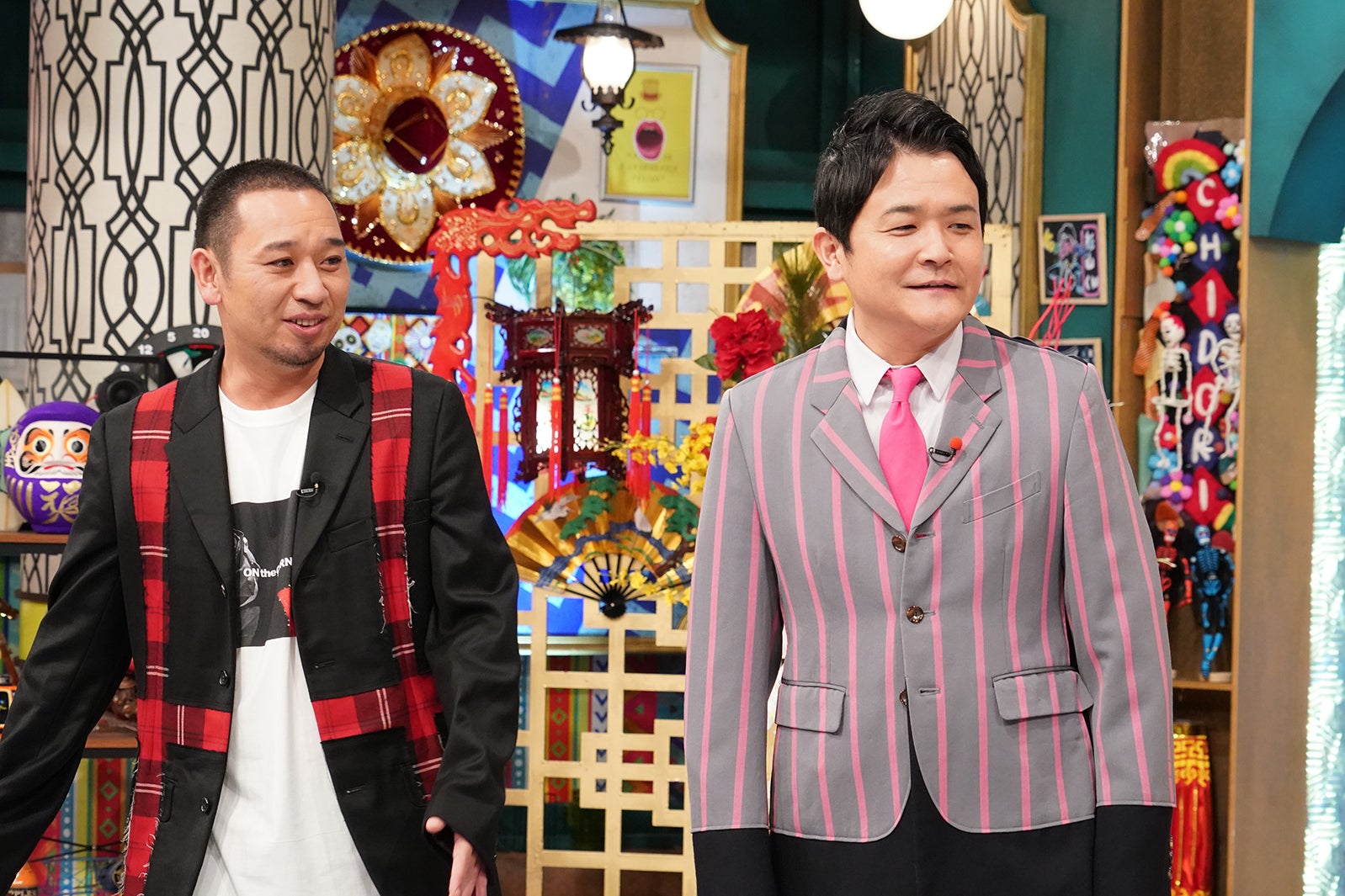 千鳥（左から）大悟、ノブ （C）日本テレビ