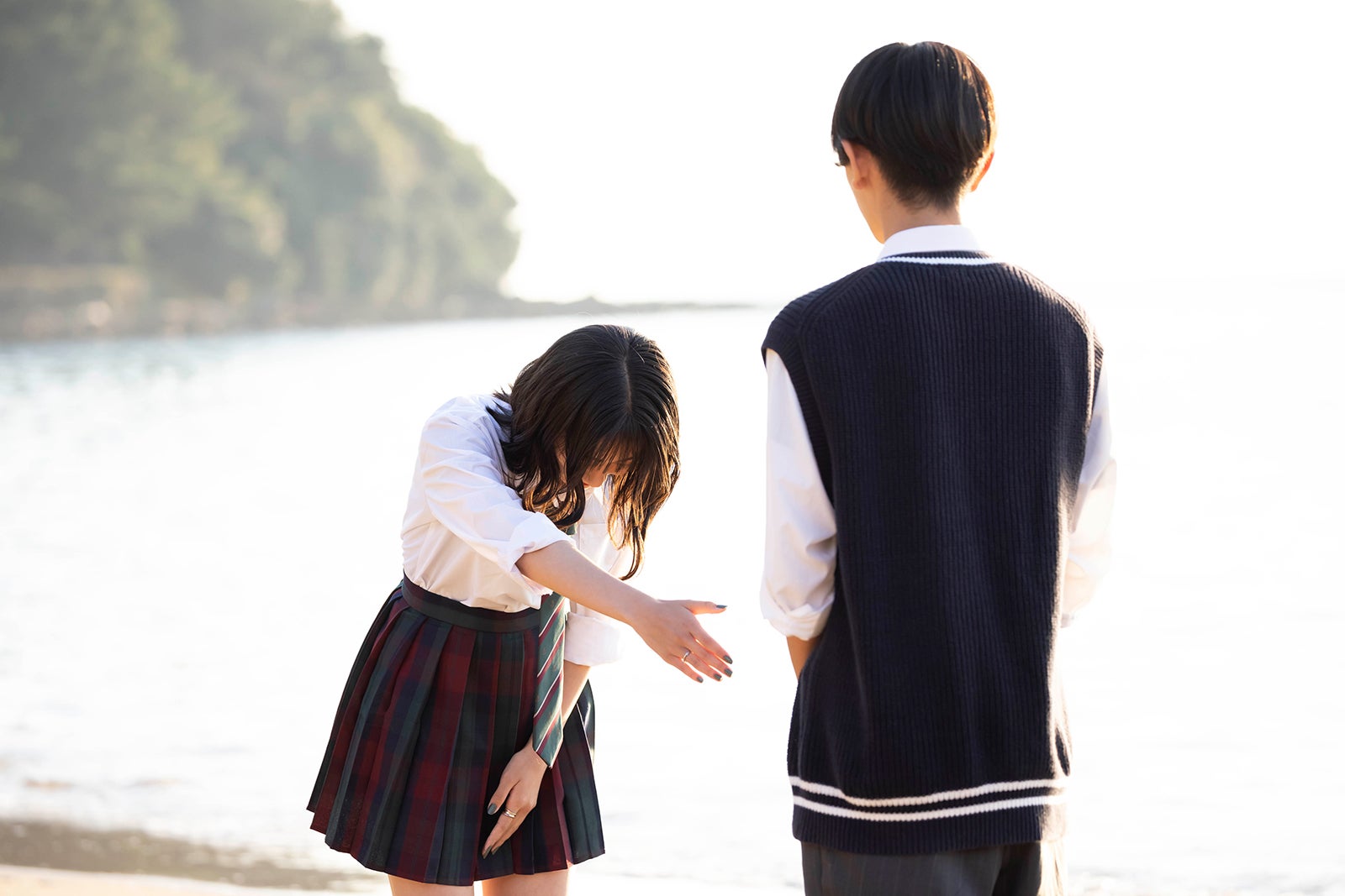 ゆな、いさ「今日、好きになりました。-秋桜編-」（C）AbemaTV, Inc.