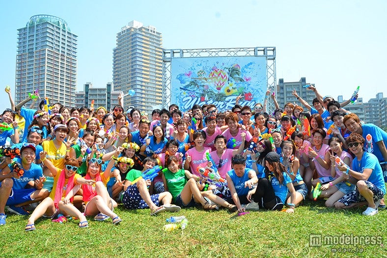 株式会社SSS企画の「ウォーターラン」／2日で12，000人が参加