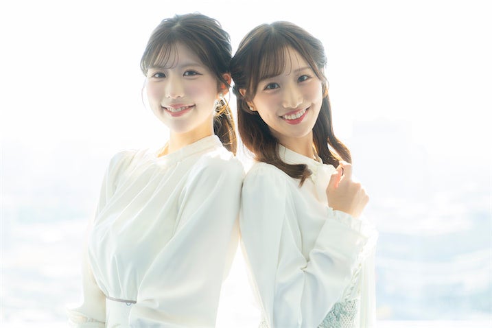 ウェザーニュース小林李衣奈×田辺真南葉 先輩・後輩の本音トーク「“かわいい”は決して計算じゃないです（笑）」