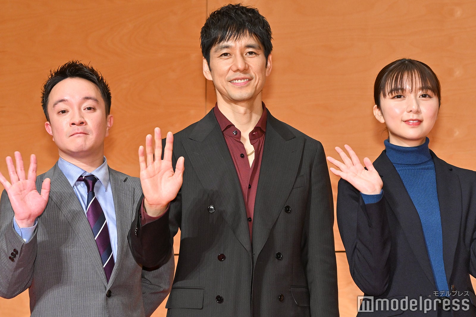 濱田岳、西島秀俊、上白石萌歌（C）モデルプレス